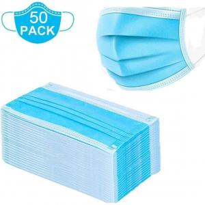 Blue Fitness Tracker with Heart Rate Monitor and Step Counter