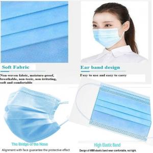 Blue Fitness Tracker with Heart Rate Monitor and Step Counter